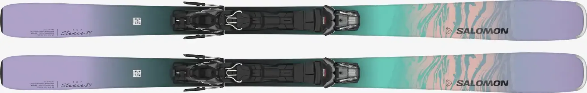 SALOMON STANCE 84 and M11 Black Aruba Blue 2026